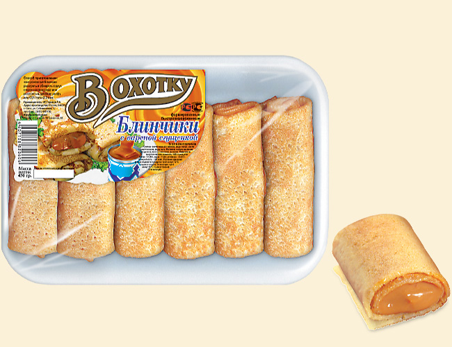 С вареным сгущеным молоком